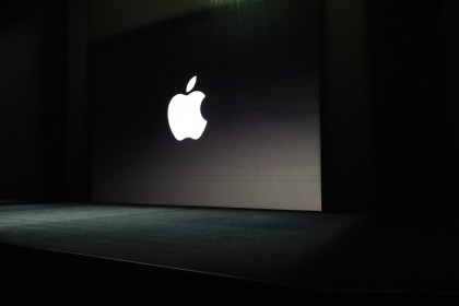 Apple Stage just before the keynote
