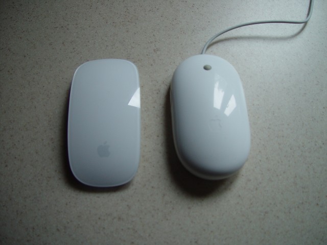 Magic Mouse and Apple Mouse