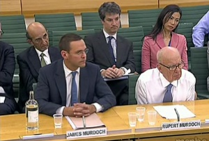James and Rupert Murdoch