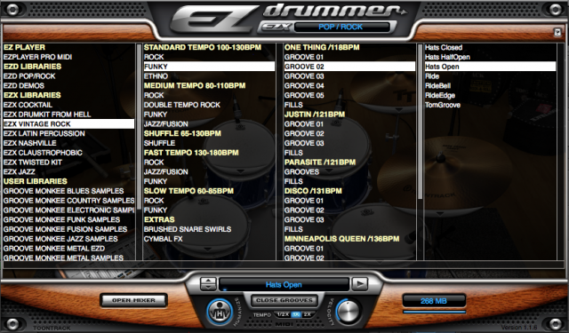 EZdrummer Grooves