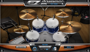 EZdrummer Main Screen