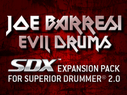 Joe Barresi Evil Drums for Superior Drummer 2.0