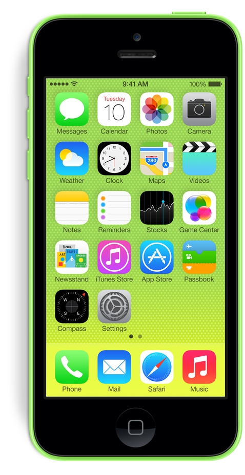 iPhone 5c green