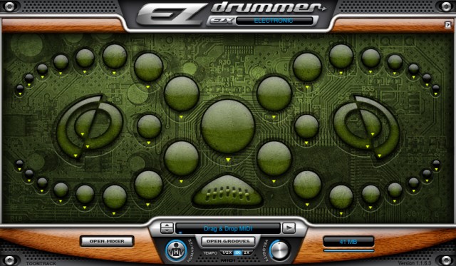 EZdrummer Electronic EZX
